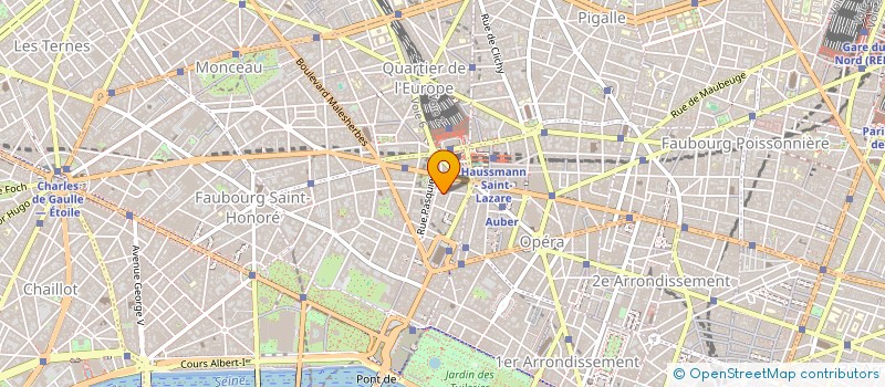 localisation de l'entreprise INTER-TRADING à PARIS