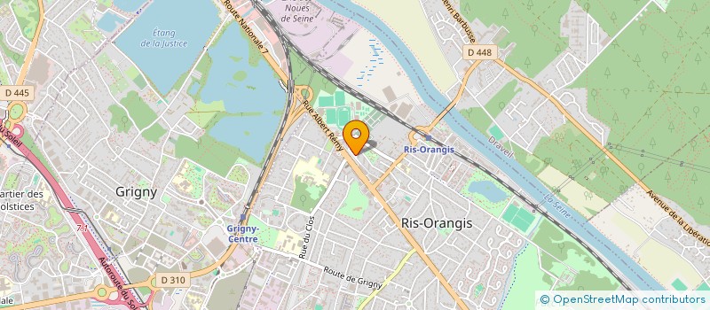 localisation de l'entreprise INTER TRANS SERVICES à RIS-ORANGIS