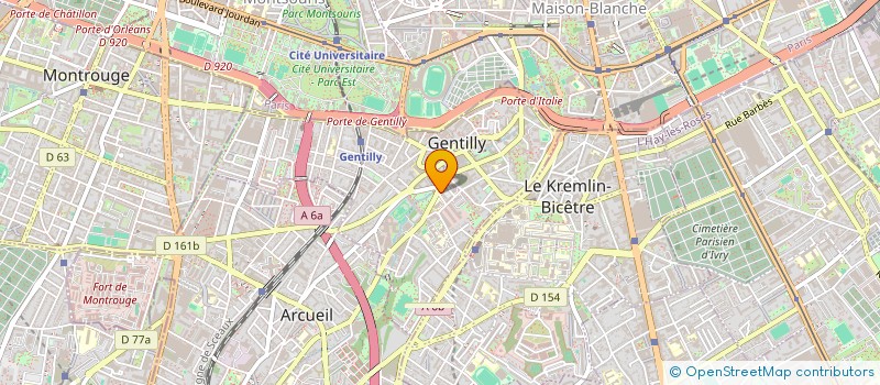 localisation de l'entreprise INTER TRANSA COM à GENTILLY