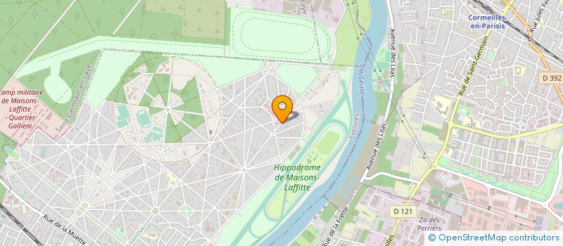 localisation de l'entreprise INTER TRAVAUX VENTURA  MAISONS-LAFFITTE