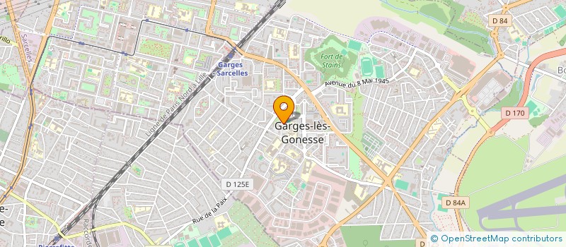 localisation de l'entreprise INTER-TRNSPORTS à GARGES-LES-GONESSE