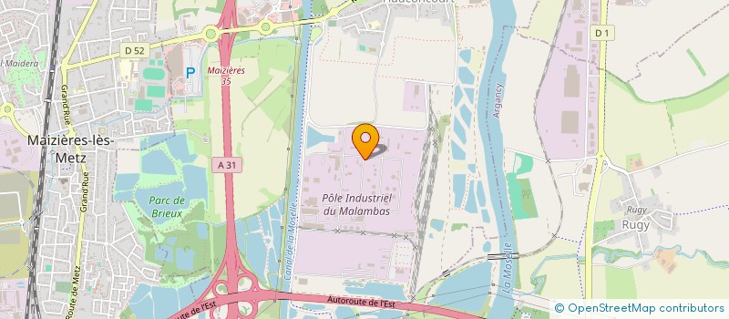 localisation de l'entreprise INTER TUYAUX AQUITAINE SARL à HAUCONCOURT