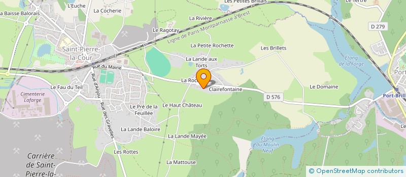 localisation de l'entreprise INTER VENTE AUTOMOBILES à SAINT-PIERRE-LA-COUR