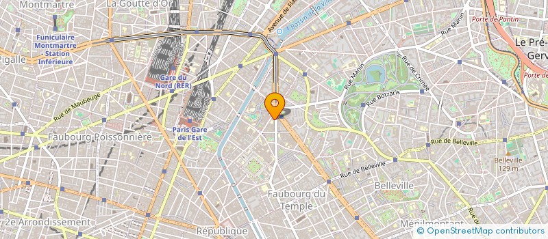 localisation de l'entreprise INTER WORLD  PARIS