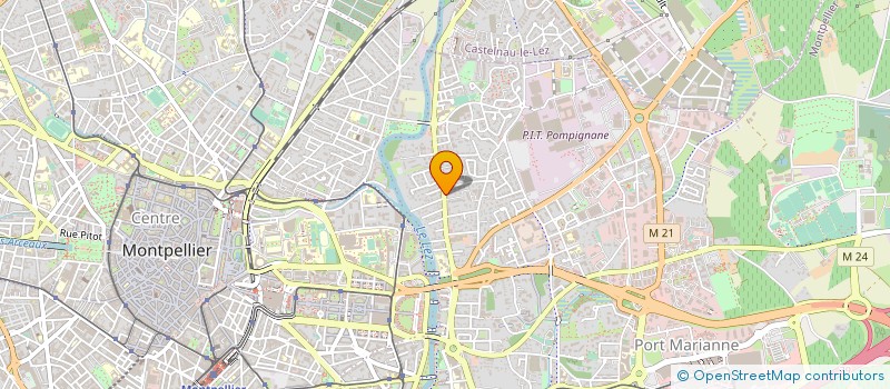 localisation de l'entreprise INTERACCES à MONTPELLIER