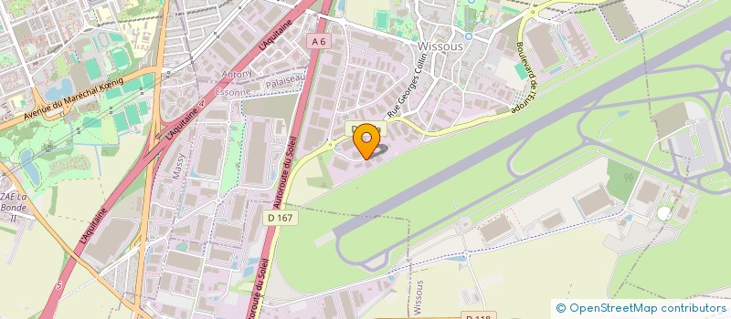 localisation de l'entreprise INTERACT SOFTWARE à WISSOUS