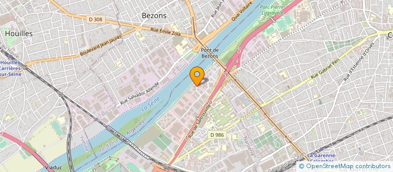 localisation de l'entreprise INTERACT SYSTEMES IDF à NANTERRE