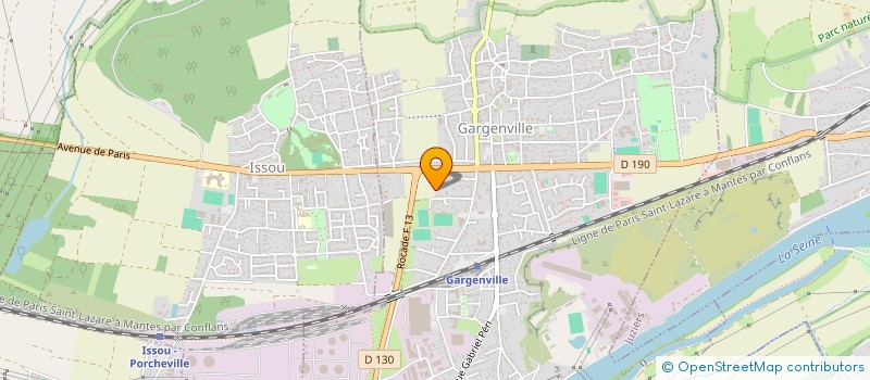 localisation de l'entreprise INTERACTIF à GARGENVILLE