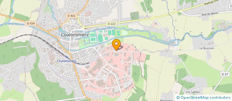 localisation de l'entreprise INTERACTIF FUSION à COULOMMIERS