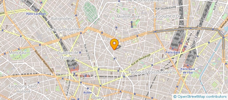 localisation de l'entreprise INTERACTIF PRODUCTIONS à PARIS