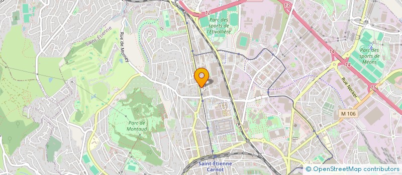 localisation de l'entreprise INTERACTIF SOFT  SAINT-ETIENNE