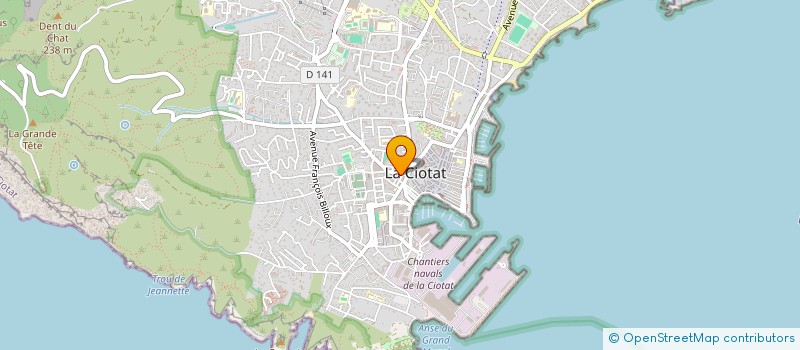 localisation de l'entreprise INTERACTION PLUS à LA CIOTAT