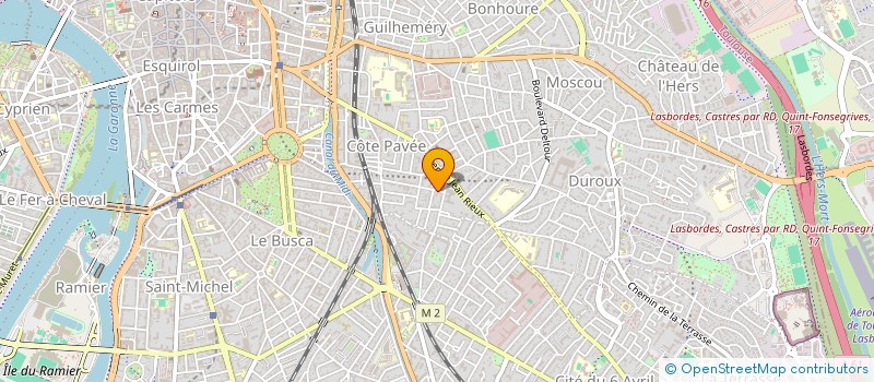 localisation de l'entreprise INTERACTIONS à TOULOUSE