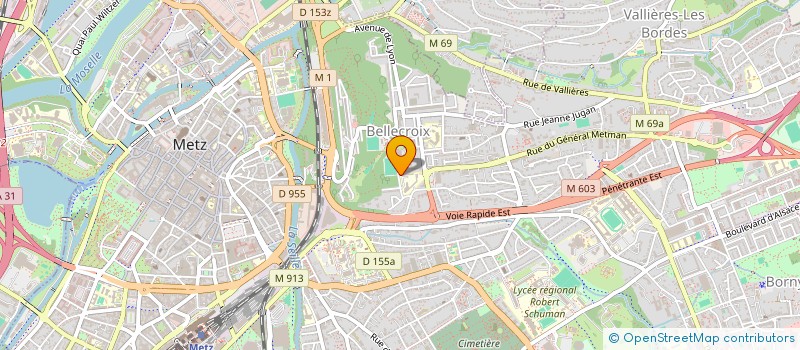 localisation de l'entreprise INTERACTIONS - ANCIENS ELEVES DE L'IRA  METZ