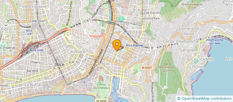 localisation de l'entreprise INTERACTIV à NICE