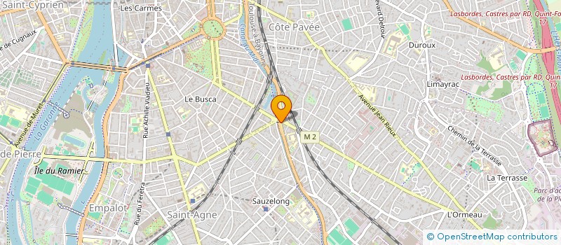 localisation de l'entreprise INTERACTIVE à TOULOUSE