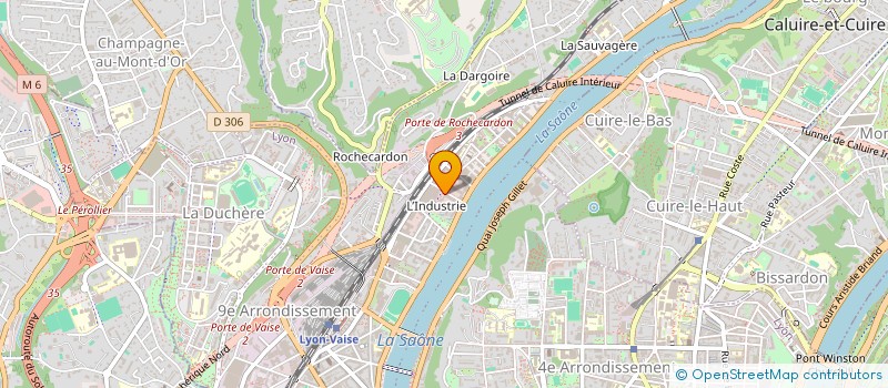 localisation de l'entreprise INTERACTIVE PARTNERS à LYON