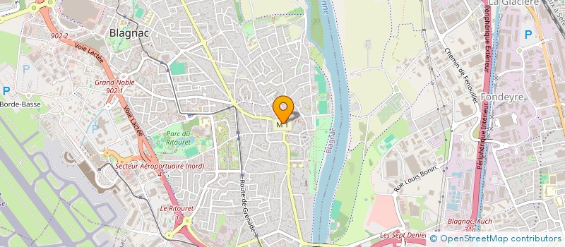 localisation de l'entreprise INTERALIA-SANTE à BLAGNAC