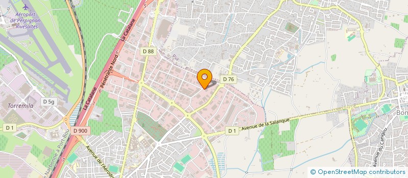 localisation de l'entreprise INTERALIMENT EUROPE à PERPIGNAN