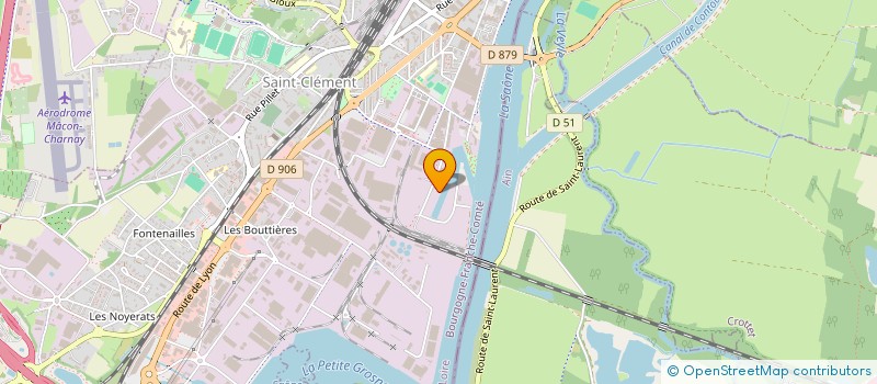 localisation de l'entreprise INTERALU à MACON
