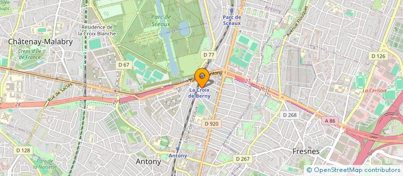 localisation de l'entreprise INTERALU FRANCE à ANTONY