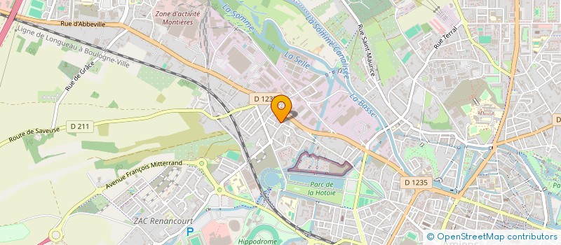 localisation de l'entreprise INTERAP à AMIENS