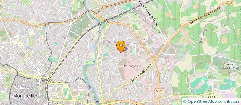 localisation de l'entreprise INTERASMA ASS.INTER. D'ASTHMOLOGIE à MONTPELLIER