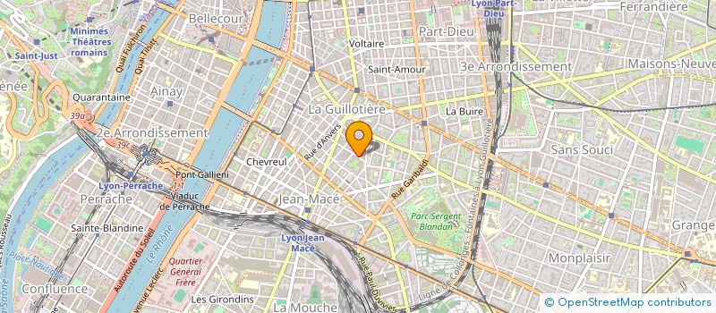 localisation de l'entreprise INTERAUTO TRANSIT à LYON