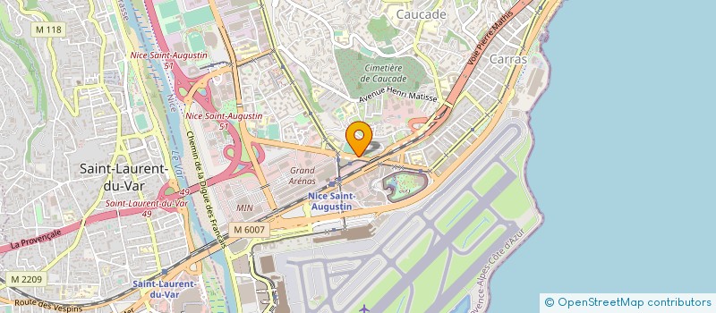 localisation de l'entreprise INTERBAT à NICE