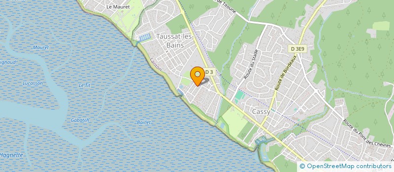 localisation de l'entreprise INTERBEING  LANTON