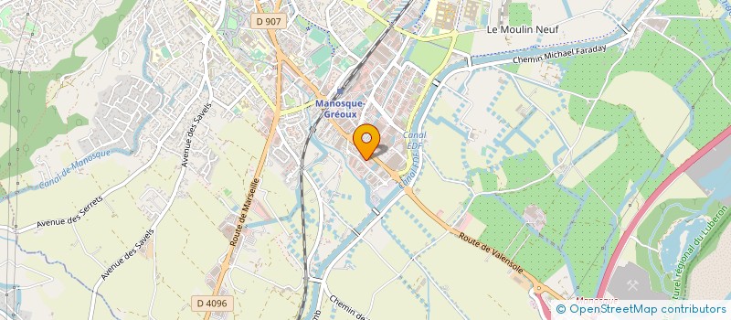 localisation de l'entreprise INTERBEV PACA CORSE à MANOSQUE