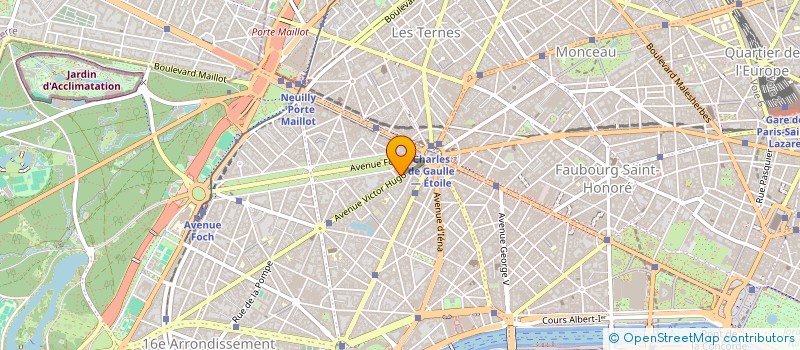 localisation de l'entreprise INTERCAT à PARIS