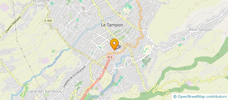 localisation de l'entreprise INTERCHAUSS à SAINT-PIERRE