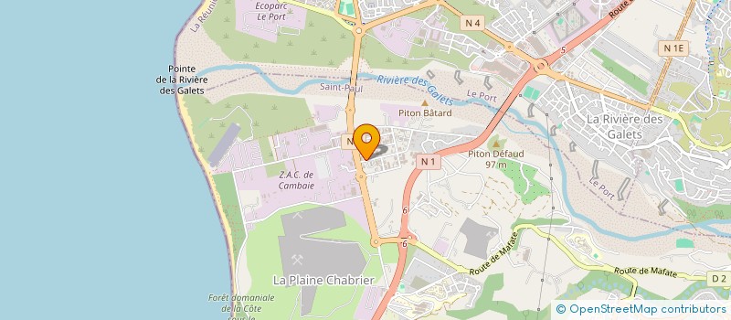 localisation de l'entreprise INTERCITES DU GRAND OUEST à SAINT-PAUL