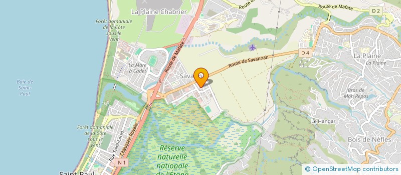 localisation de l'entreprise INTERCITES SAP à SAINT-PAUL