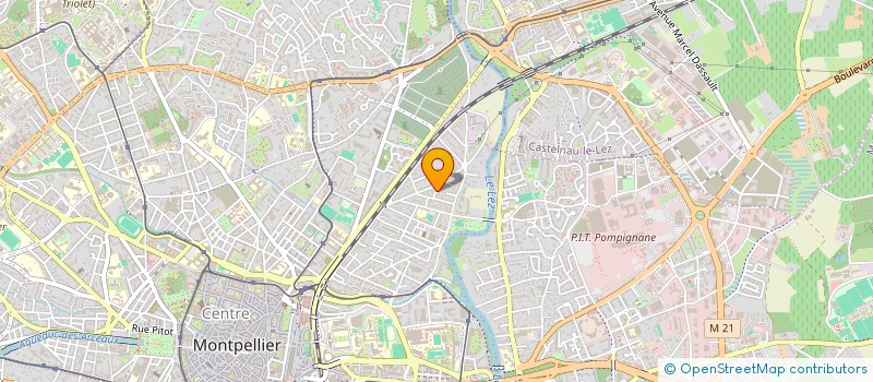 localisation de l'entreprise INTERCLASS à MONTPELLIER