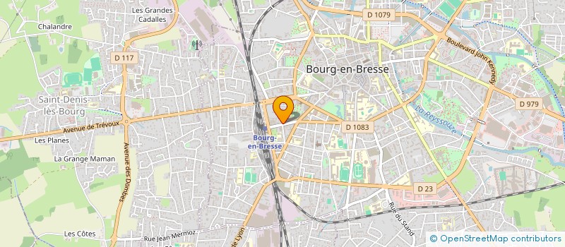 localisation de l'entreprise INTERCLASSE EN 7 à BOURG-EN-BRESSE