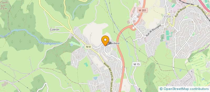 localisation de l'entreprise INTERCO à SAINT-GENEST-LERPT