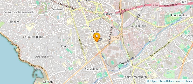localisation de l'entreprise INTERCOM à MARSEILLE