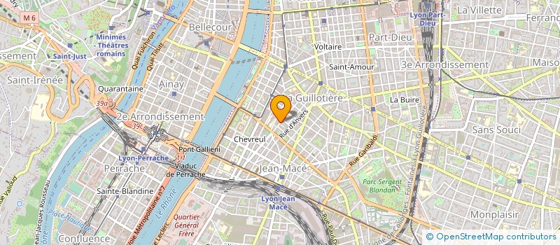 localisation de l'entreprise INTERCOM  LYON