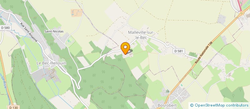 localisation de l'entreprise INTERCOM  MALLEVILLE-SUR-LE-BEC