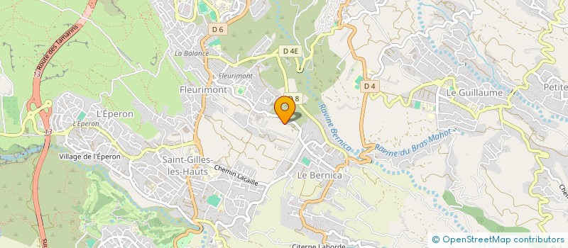 localisation de l'entreprise INTERCOM AUSTRAL ET ASSOCIES  SAINT-PAUL