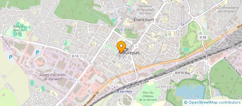 localisation de l'entreprise INTERCOM CONSULTING  MAUREPAS