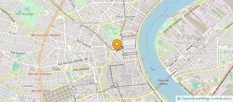 localisation de l'entreprise INTERCOM DIFFUSION à BORDEAUX