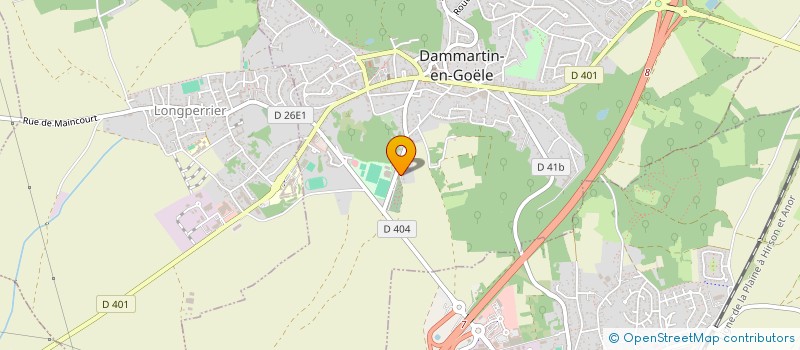localisation de l'entreprise INTERCOM'IMMO à DAMMARTIN-EN-GOELE