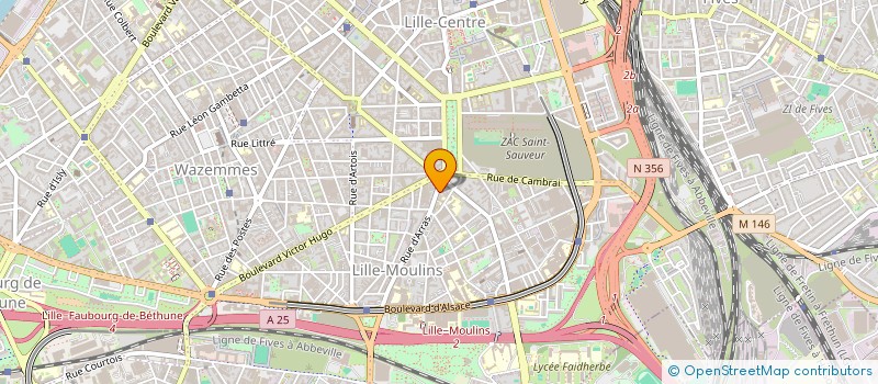 localisation de l'entreprise INTERCOMBI à LILLE