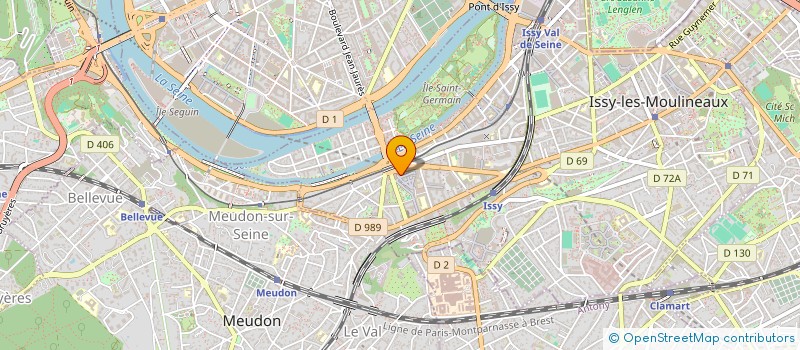 localisation de l'entreprise INTERCONNECT à ISSY-LES-MOULINEAUX