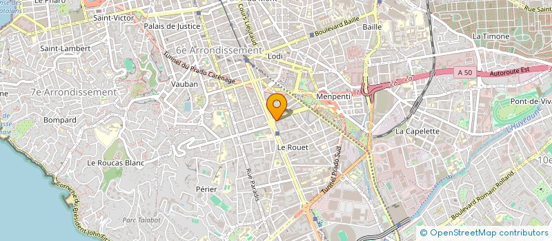 localisation de l'entreprise INTERCONNEX  MARSEILLE