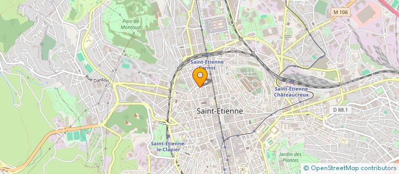 localisation de l'entreprise INTERCONTINENTAL DIFFUSION  SAINT-ETIENNE