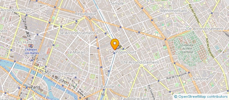 localisation de l'entreprise INTERCONTROL SARL  PARIS